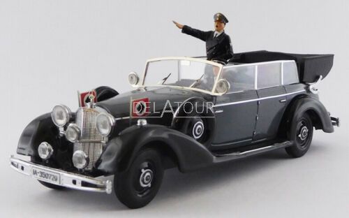 Mercedes-Benz 770K Cabriolet with Hitler Figurine