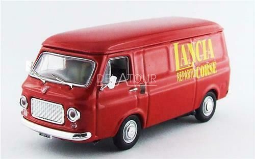 Fiat 238 Van Assistenza Corse Lancia 1971 Red
