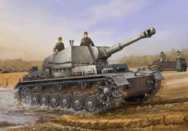 German Geschutzwagen Ivb Fur 10.5 Cm LEFH