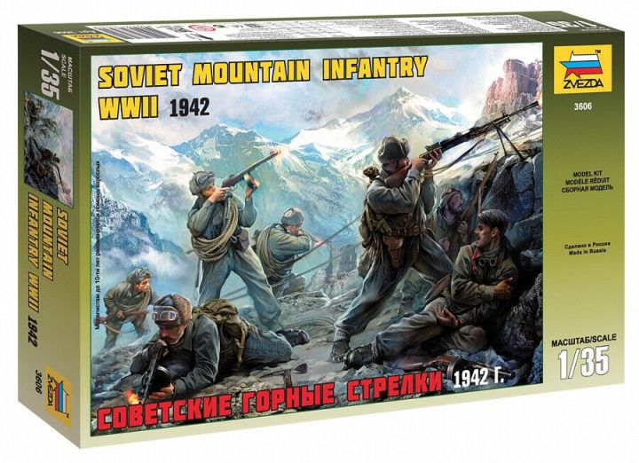 Figurines Soldiers Mountain 1942