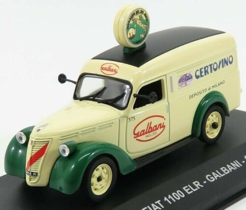 Fiat 1100 ELR Van Galbani Certosino Milano 1951