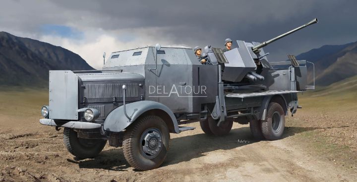 German L4500A MIT 3.7cm Flak37