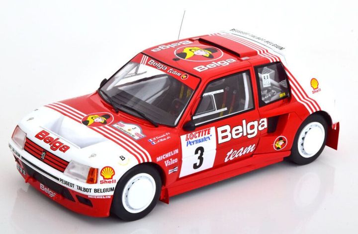 Peugeot 205 T16 #3 Rally Ypres 1985